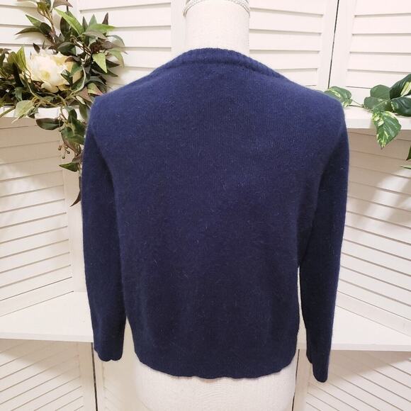 LANDS END CANVAS NEW ANGORA BLUE SIZE SMALL - Picture 5 of 6